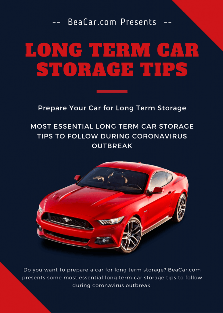 long term car storage tips