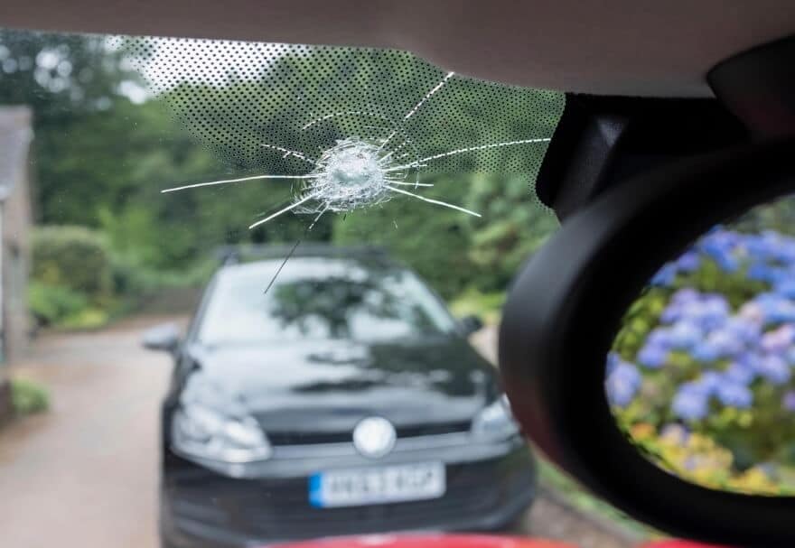 how to stop a windshield crack from spreading