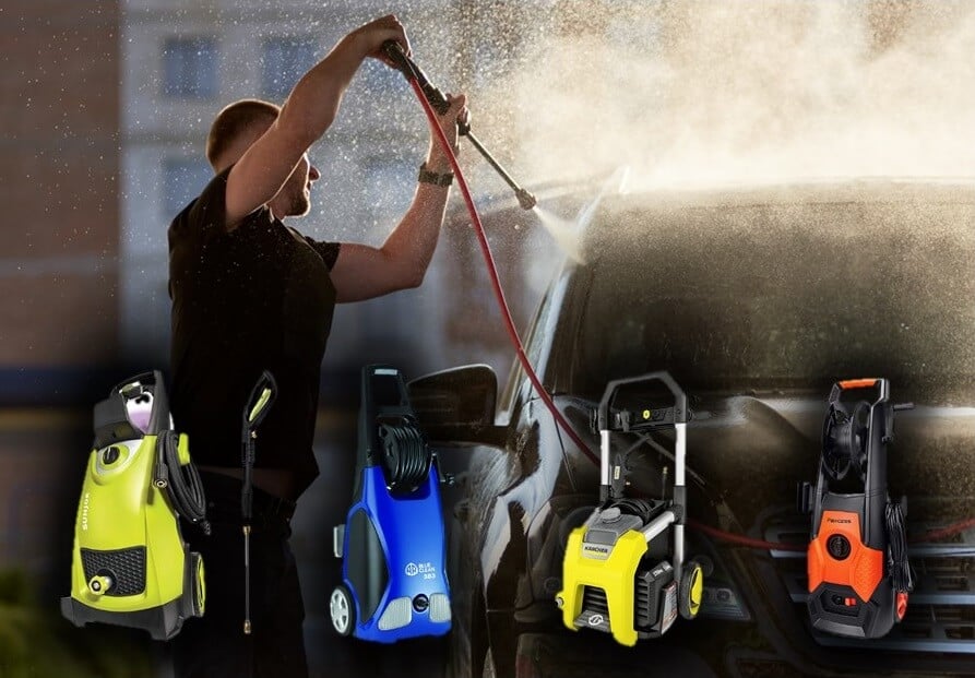 pressure washer for washing cars