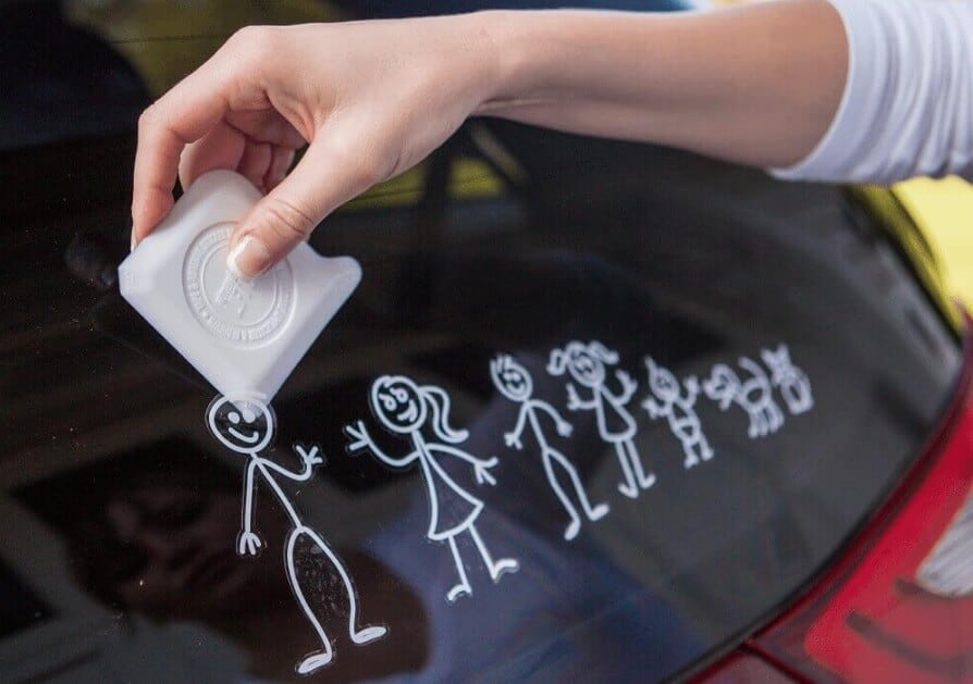 how to remove decals from car without damaging paint